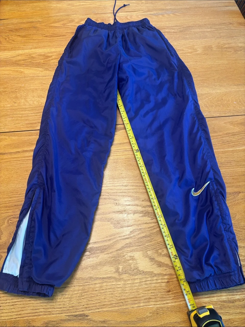 Nike Kids Purple Athletic Joggers with Gold Swoosh and NWT Nike Hoodie